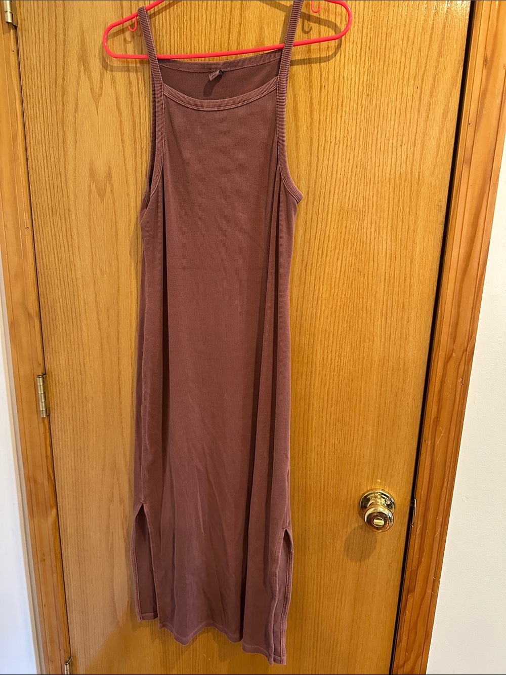 Old Navy Mauve Tank Maxi Dress